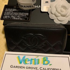 Chanel Medium Zip Wallet